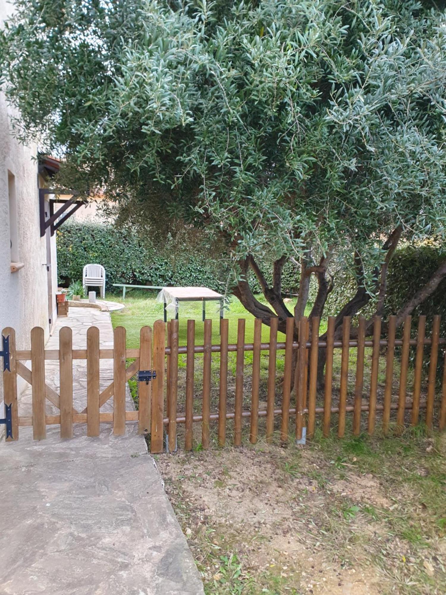 Appartement T2 Bas De Villa Avec Jardinet Au Calme Proche Mer La Seyne-sur-Mer Zewnętrze zdjęcie